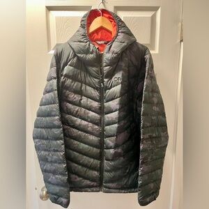Outdoor Research Men’s Camouflage Down Jacket XL - “ColdFront LT Down Hoody”